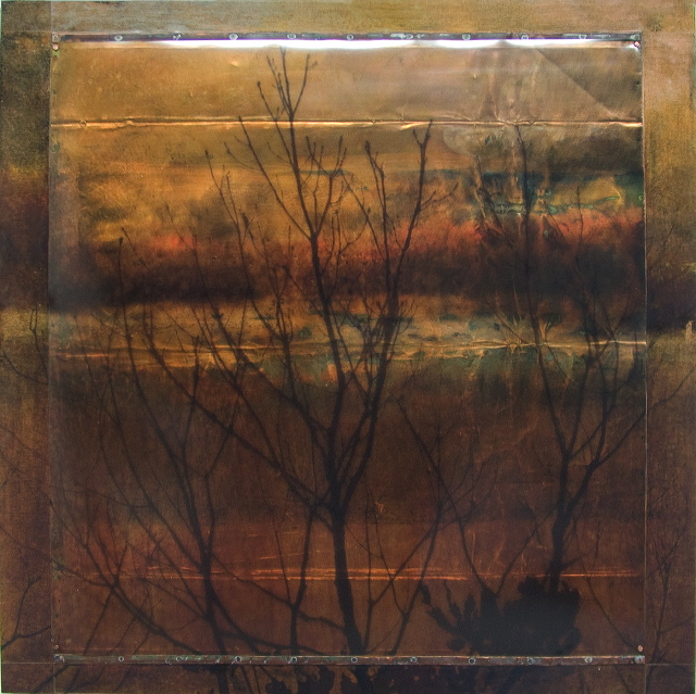 Bare Branches
Pigment print on film over copper nailed to wood36x36x2